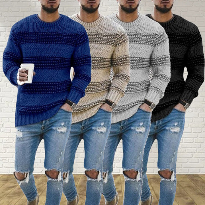 Chunky Knit Scandinavian Men's Sweater - Arvid