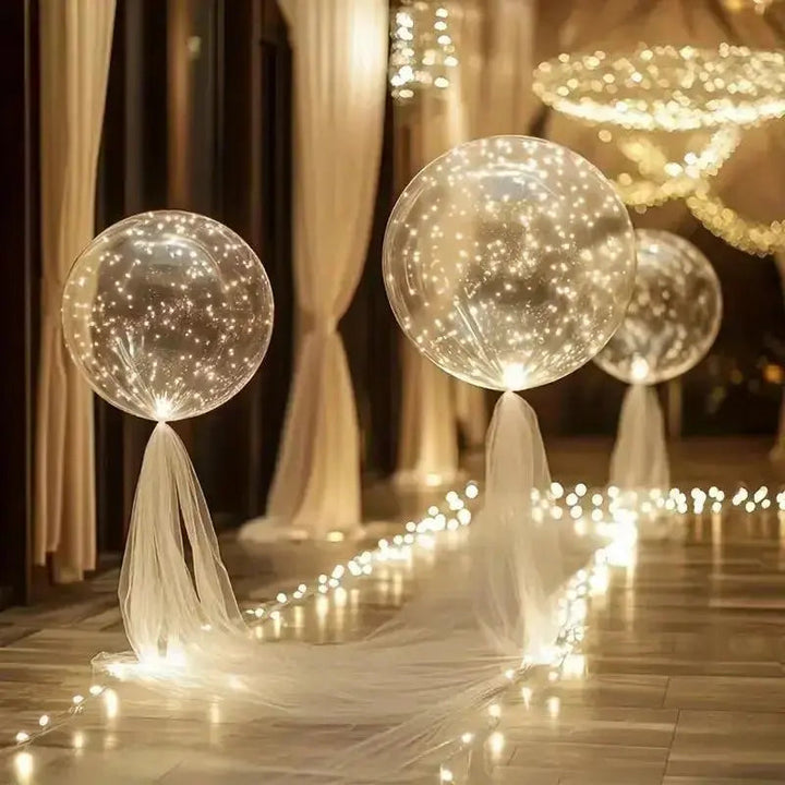 Light-Up Balloons – Party Decor with a Warm Glow | Set of 10