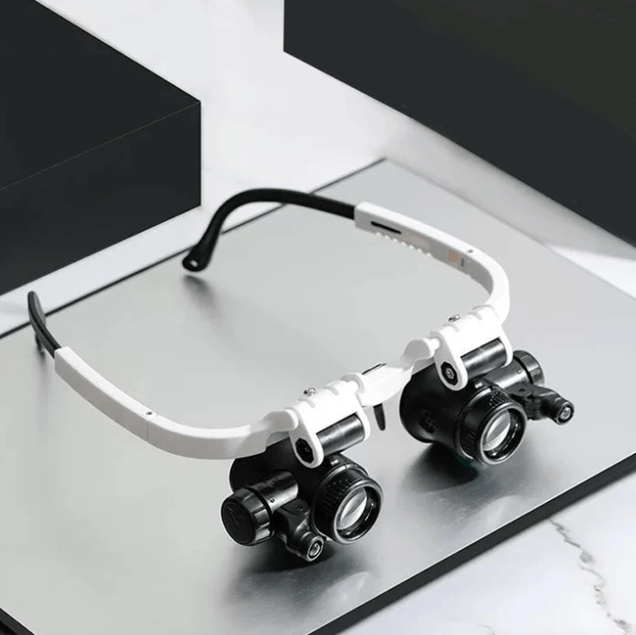 OPTIGLOW – Advanced LED Magnifying Glasses with 3-Level Magnification