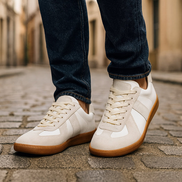 Men's Lace-Up Sneakers | Non-Slip & Comfortable Fit