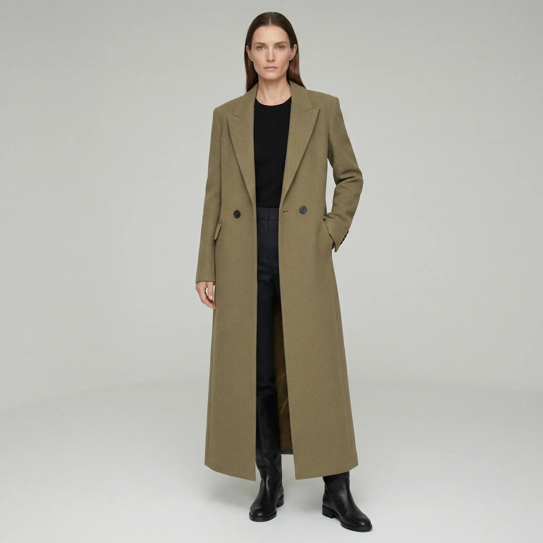 Longline Tailored Coat - Colleen