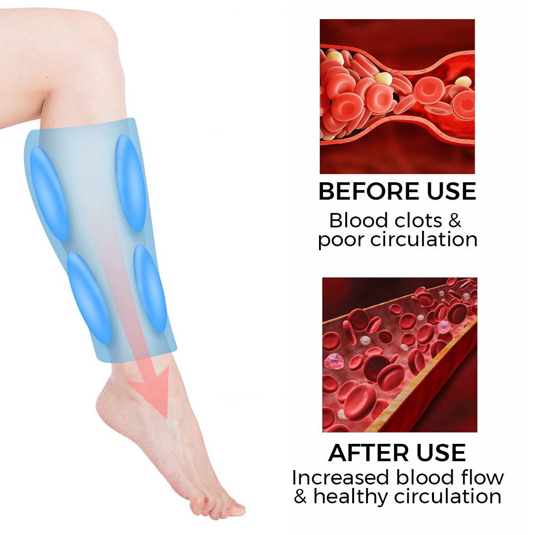 Cordless Leg Massager with Air Compression - AirPulse