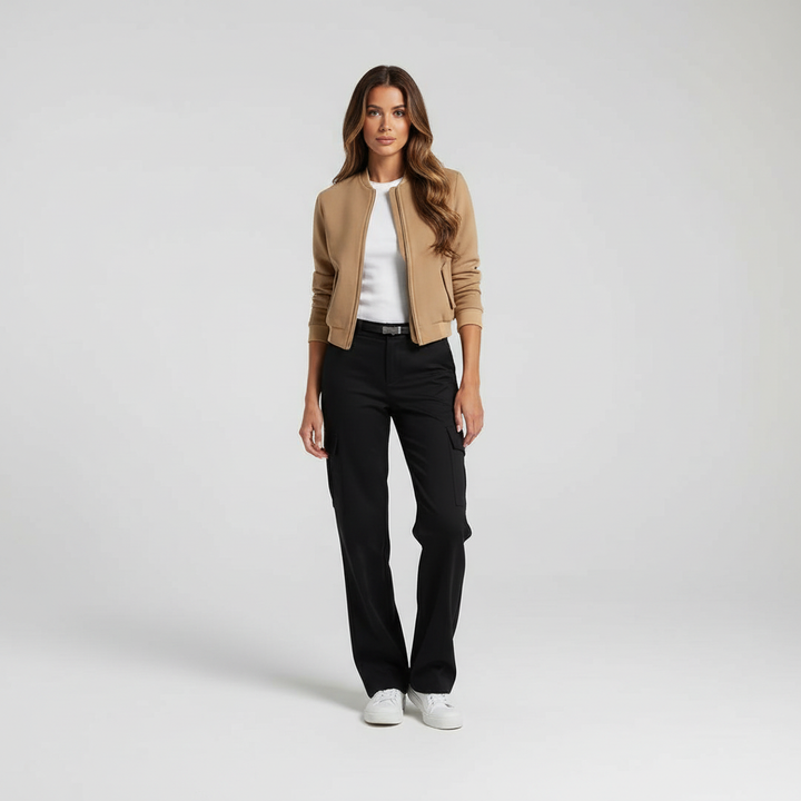 Lightweight Women's Bomber Jacket - Lisa