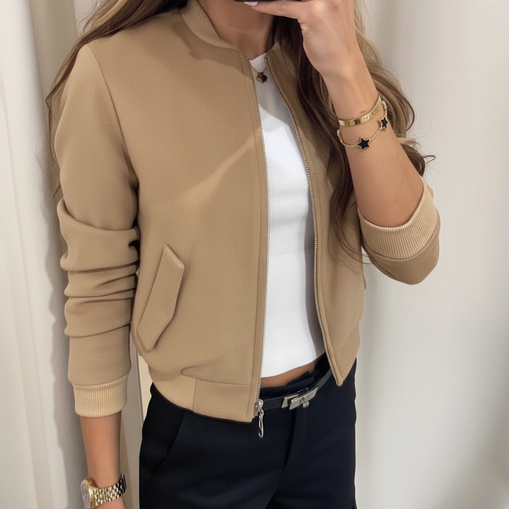 Lightweight Women's Bomber Jacket - Lisa