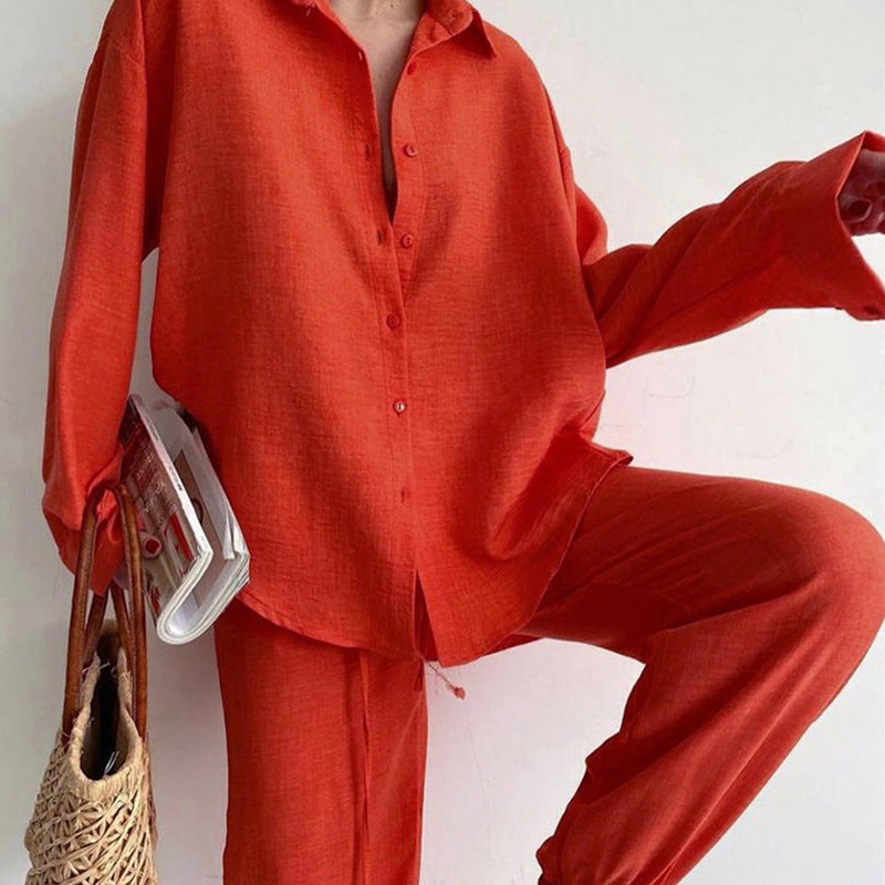 Airy Linen Set for Women - Simone