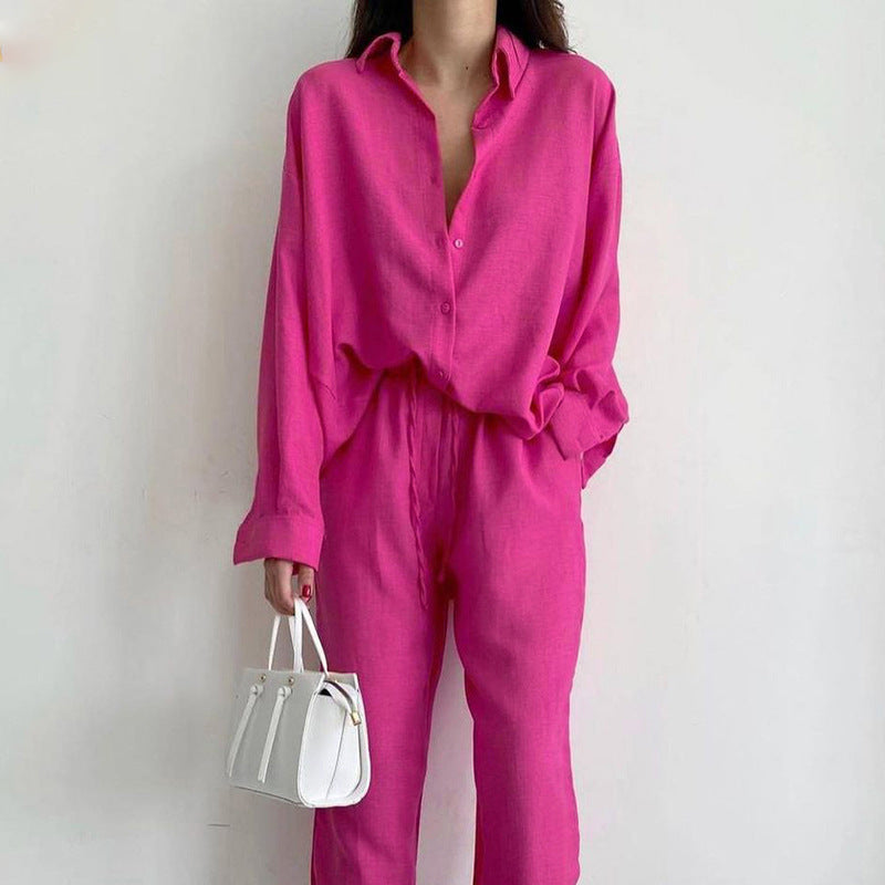 Airy Linen Set for Women - Simone