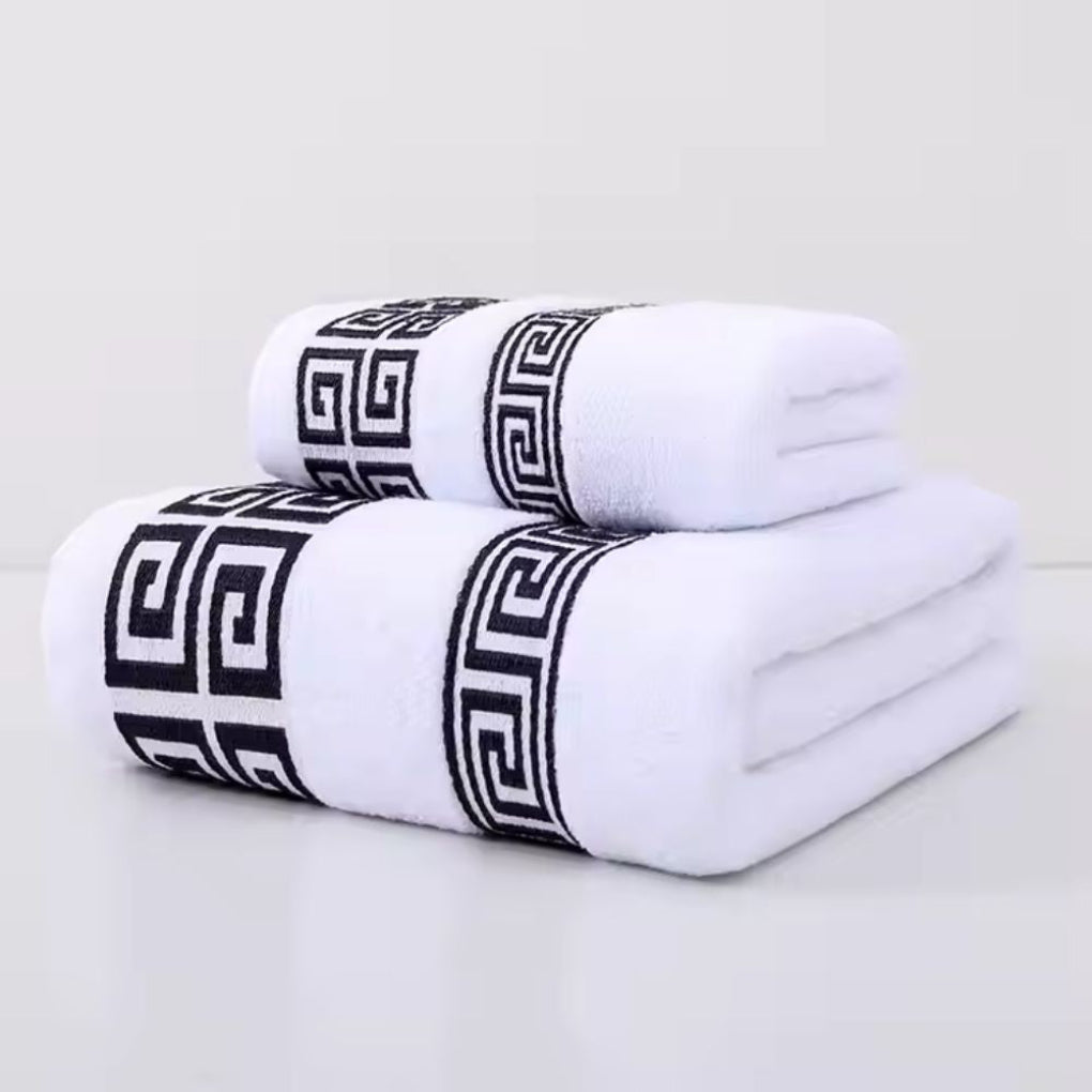 Premium Cotton Towel Set 2 Pack