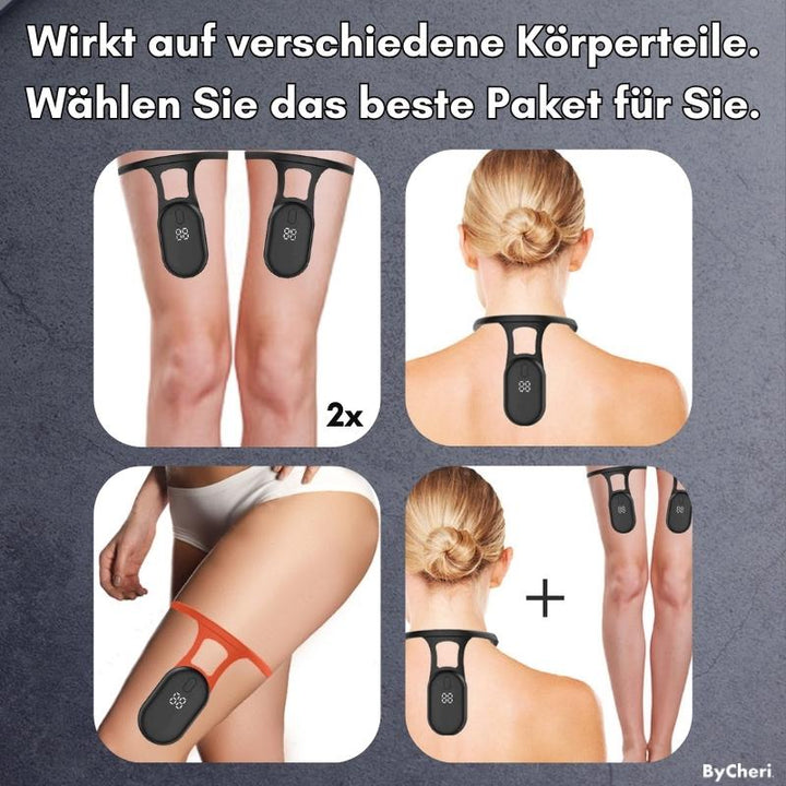 Ultrasonic Lymphatic Drainage Massager for the Neck