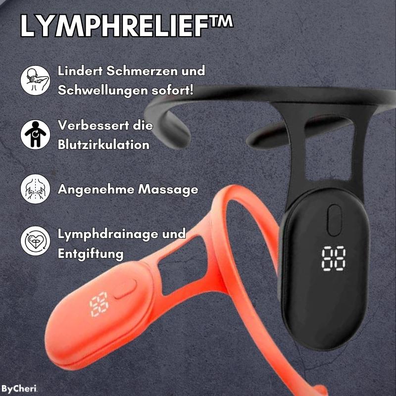 Ultrasonic Lymphatic Drainage Massager for the Neck