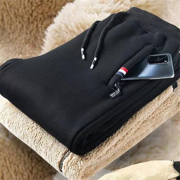 Winter Jogging Bottoms | Straight Fleece Pants