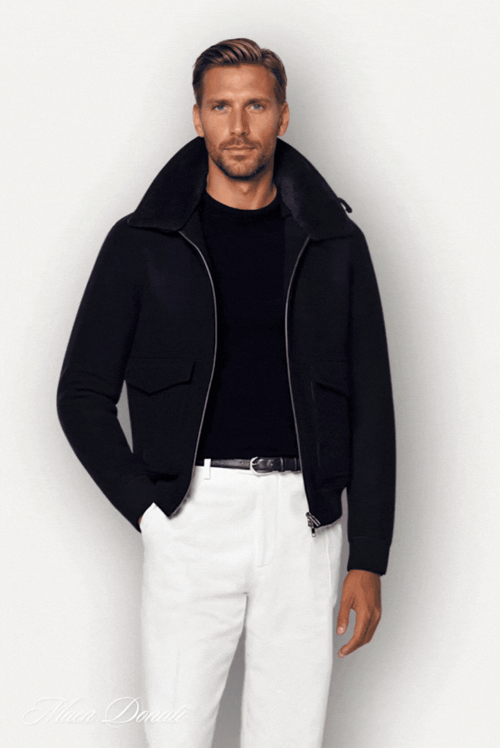 Casual Men's Bomber Jacket – Noah