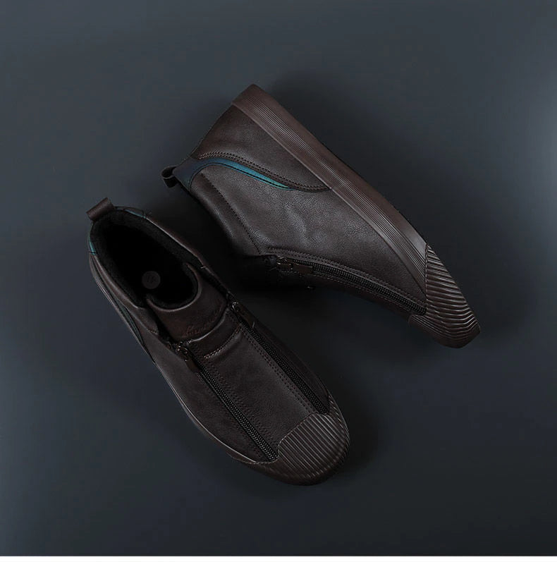 Men's Zip-Up Sneakers with Comfort – Noah