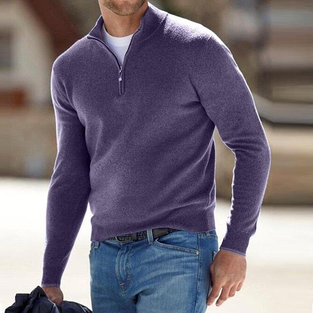 Merino Men's V-Neck Sweater - Torino