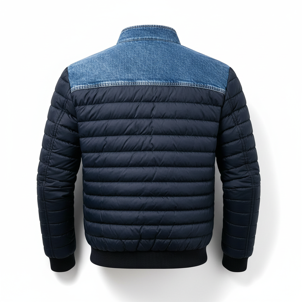 Jori™ | Stylish Quilted Denim Jacket