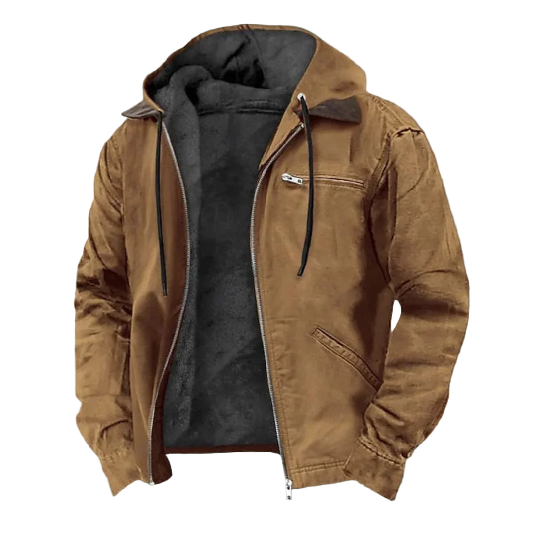 Men's fall jacket with an elegant, versatile design