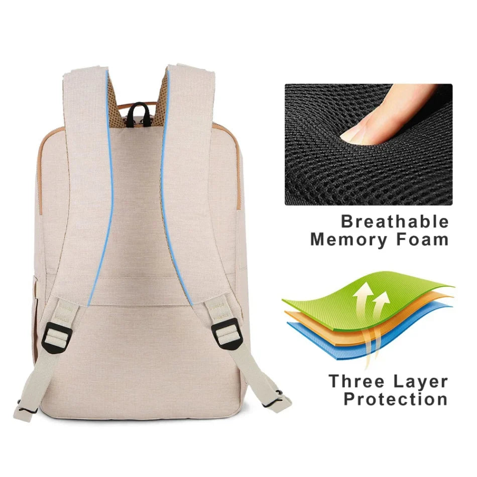 Backpack with Laptop Compartment and USB Charging Port – Nova
