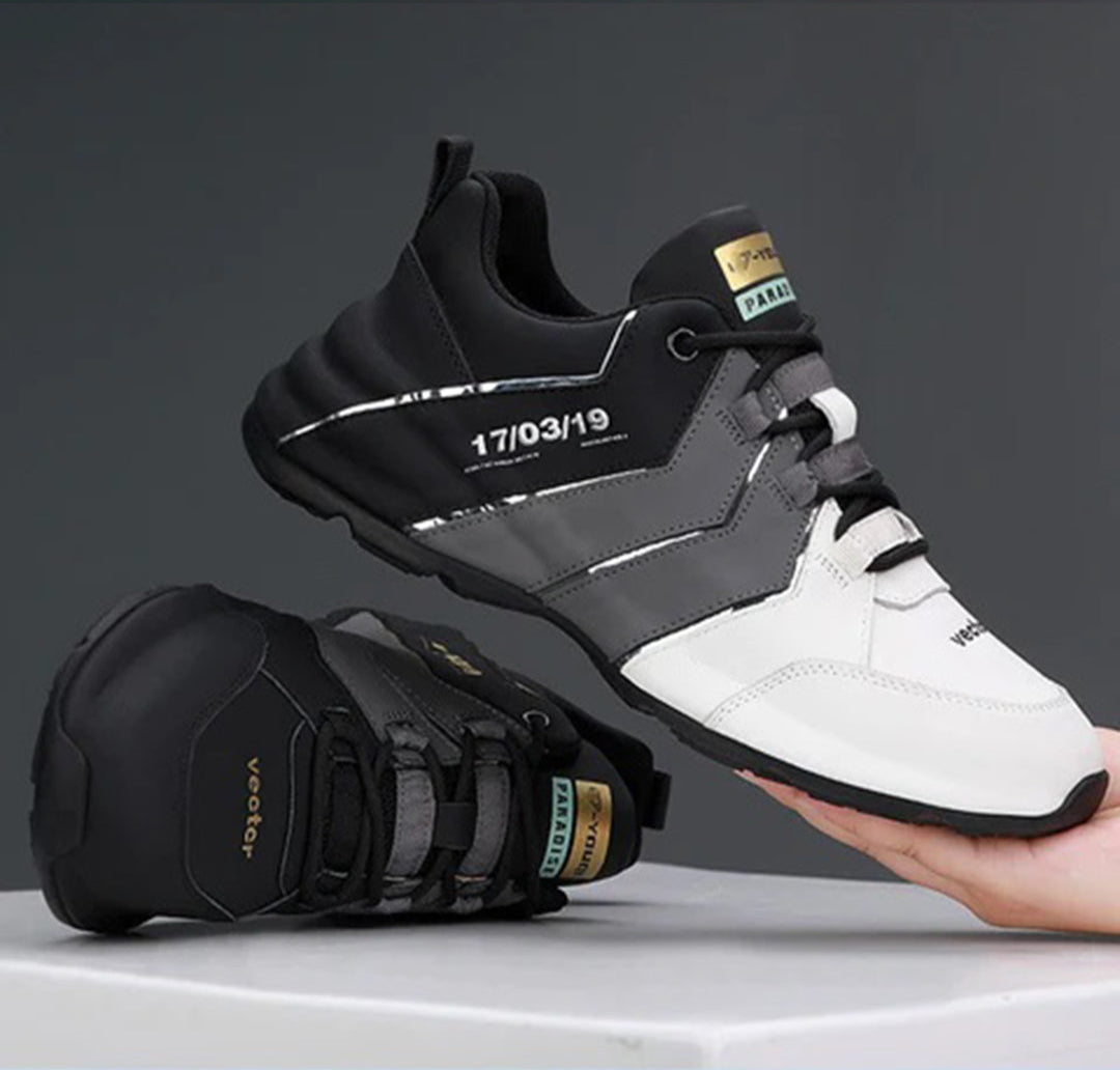 Sporty Men's Sneakers with Breathable Comfort