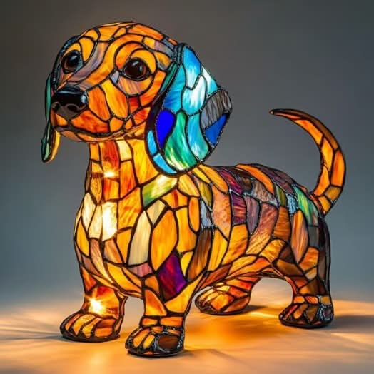 Night Light Design Lamp for Pets | Warm Light | USB Operation with Switch | GlowPaws