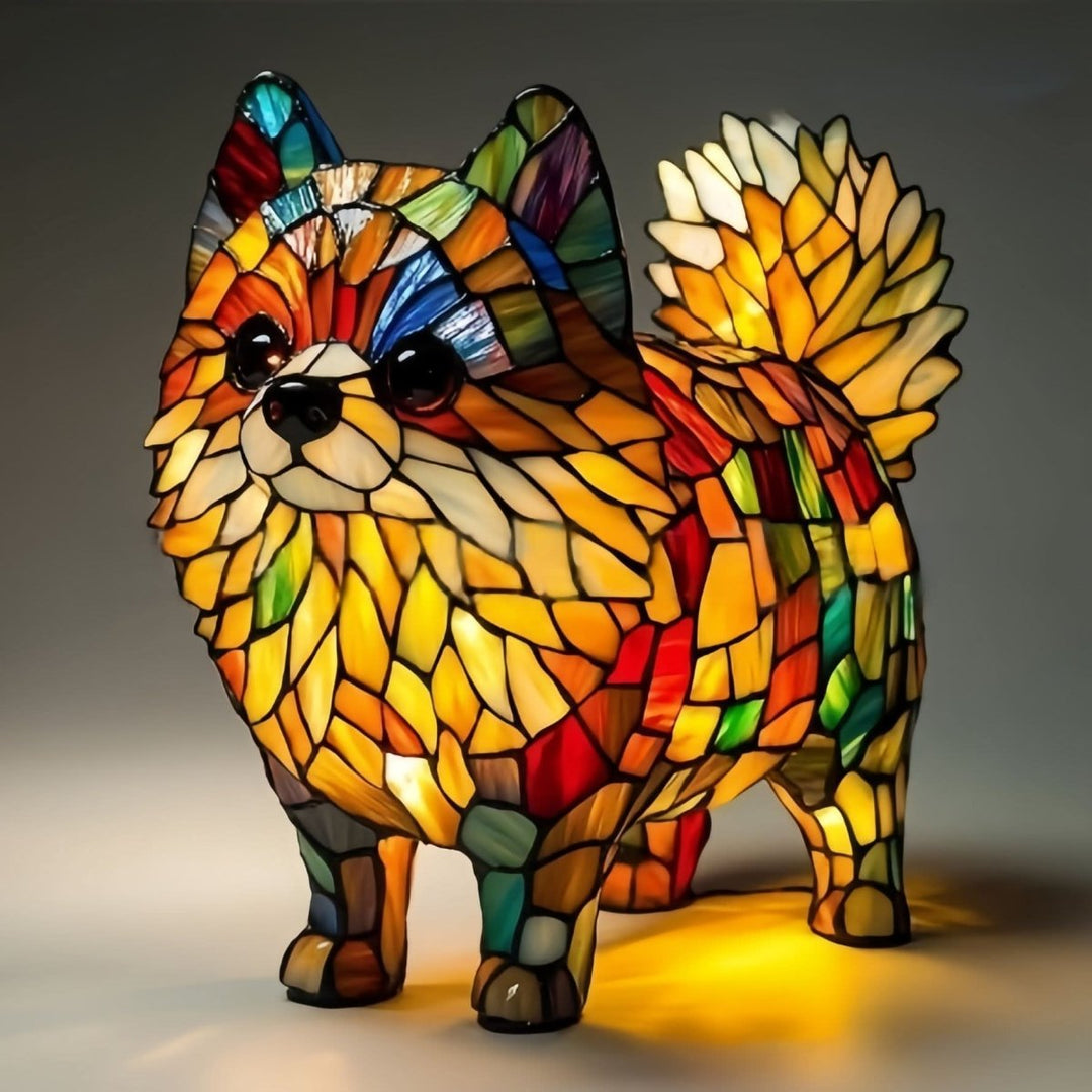 Night Light Design Lamp for Pets | Warm Light | USB Operation with Switch | GlowPaws