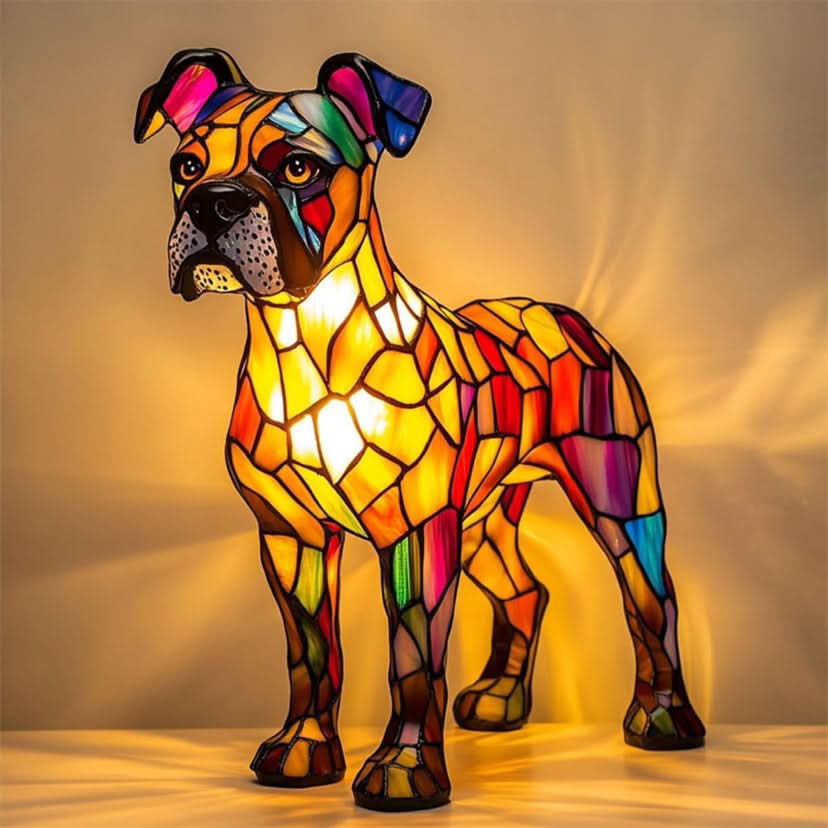 Night Light Design Lamp for Pets | Warm Light | USB Operation with Switch | GlowPaws