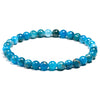 Ocean Crystal | Natural Ocean Blue Apatite Stone Bracelet