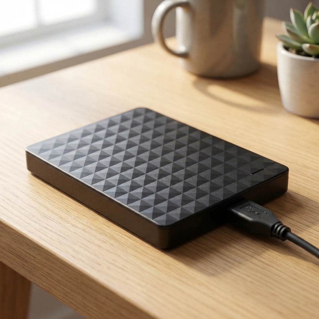 10TB Portable External Hard Drive, USB 3.0 Storage for Backup and Easy Connection