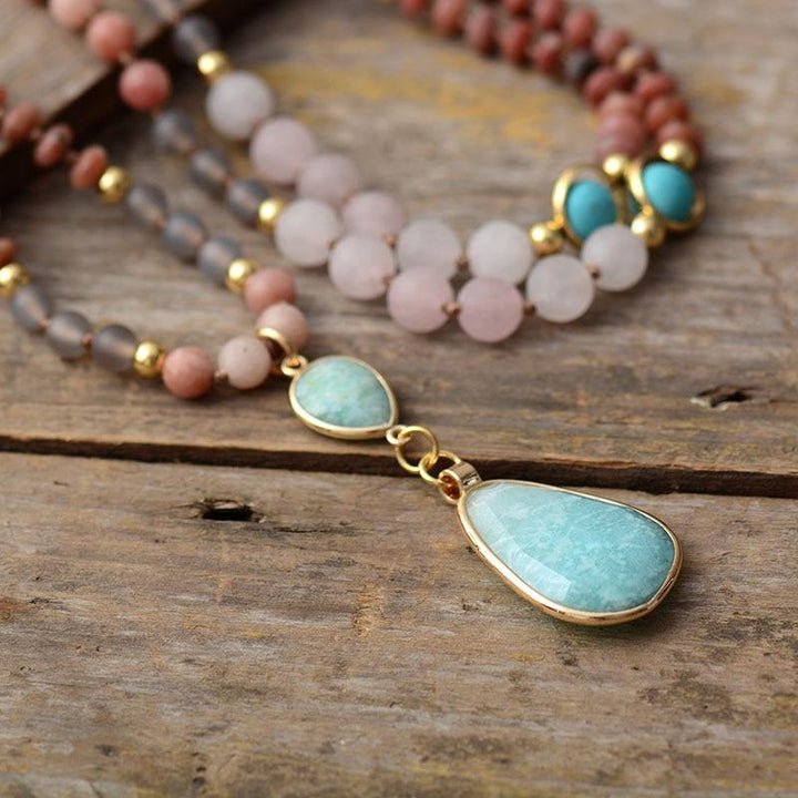 Deeply Cleansing Pastel Mala Necklace - Aurielle