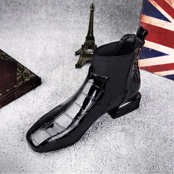 Women's Comfort Leather Boots, Durable, Supportive, Casual Style for Every Day