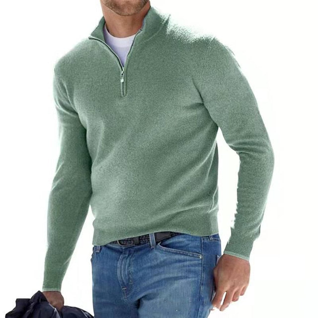 Merino Men's V-Neck Sweater - Torino