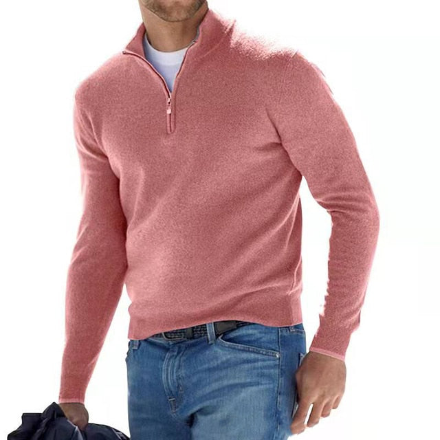 Merino Men's V-Neck Sweater - Torino