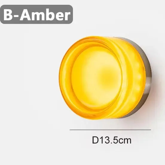 Nordic Round Wall Light – Modern LED Wall Lamp for Bedroom and Hallway