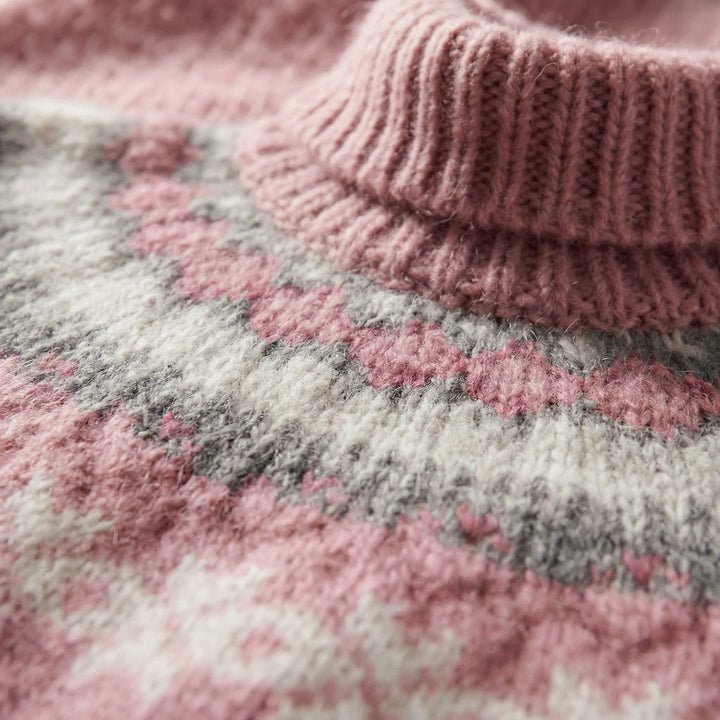 Nordic-Inspired Winter Knit Sweater - Paula