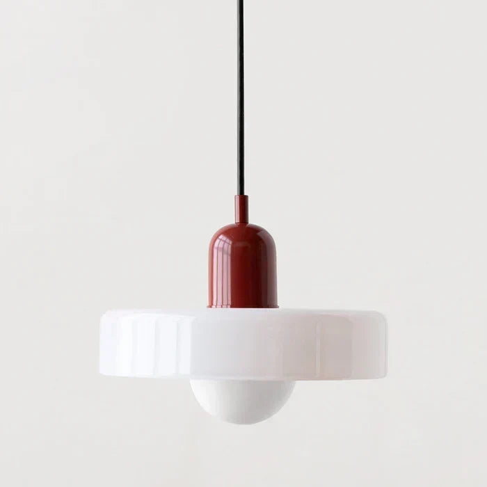Bauhaus Stained Glass Pendant Lamp
