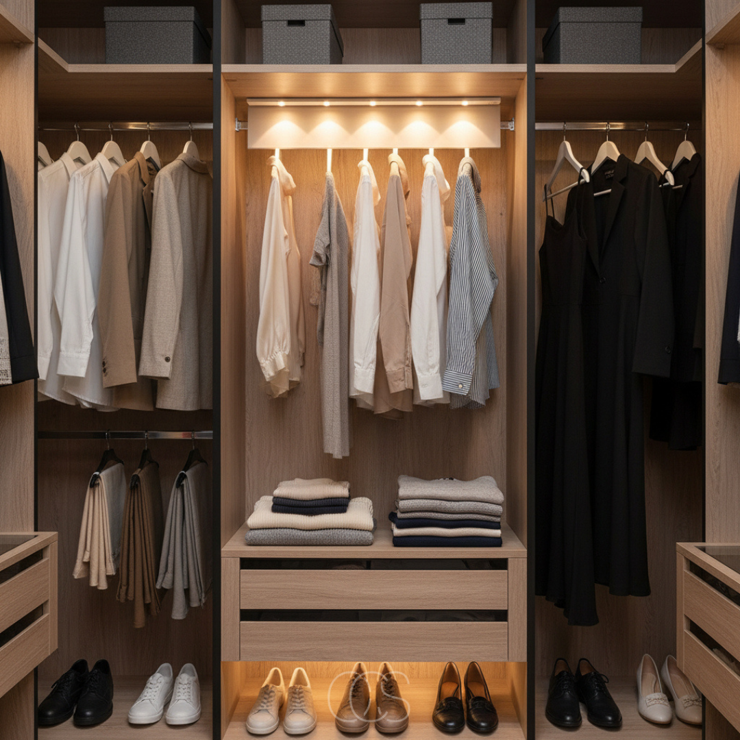Cordless LED Cabinet Light with Motion Sensor - Magnetic and Self-Adhesive