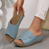 Orthopaedic Slip-On Wedge Sandal - Lindsay