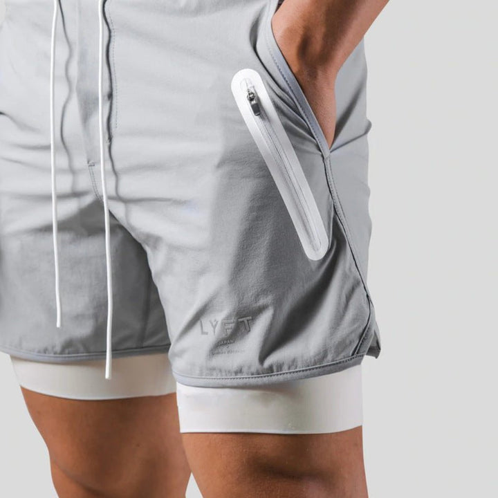 2-in-1 Sports & Training Shorts for Men