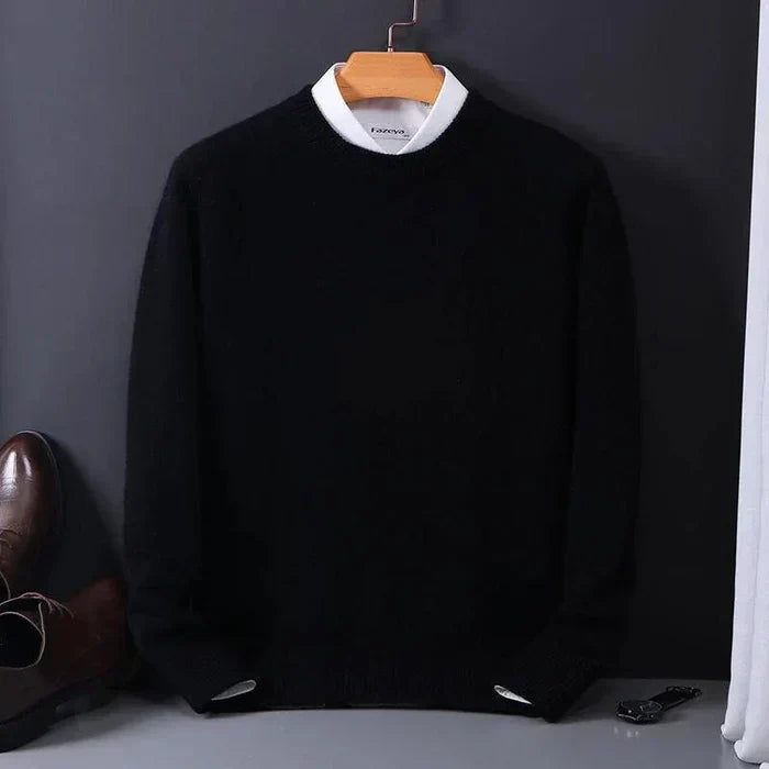 fine wool Loose Sweater Timeless Warmth in a Relaxed Silhouette