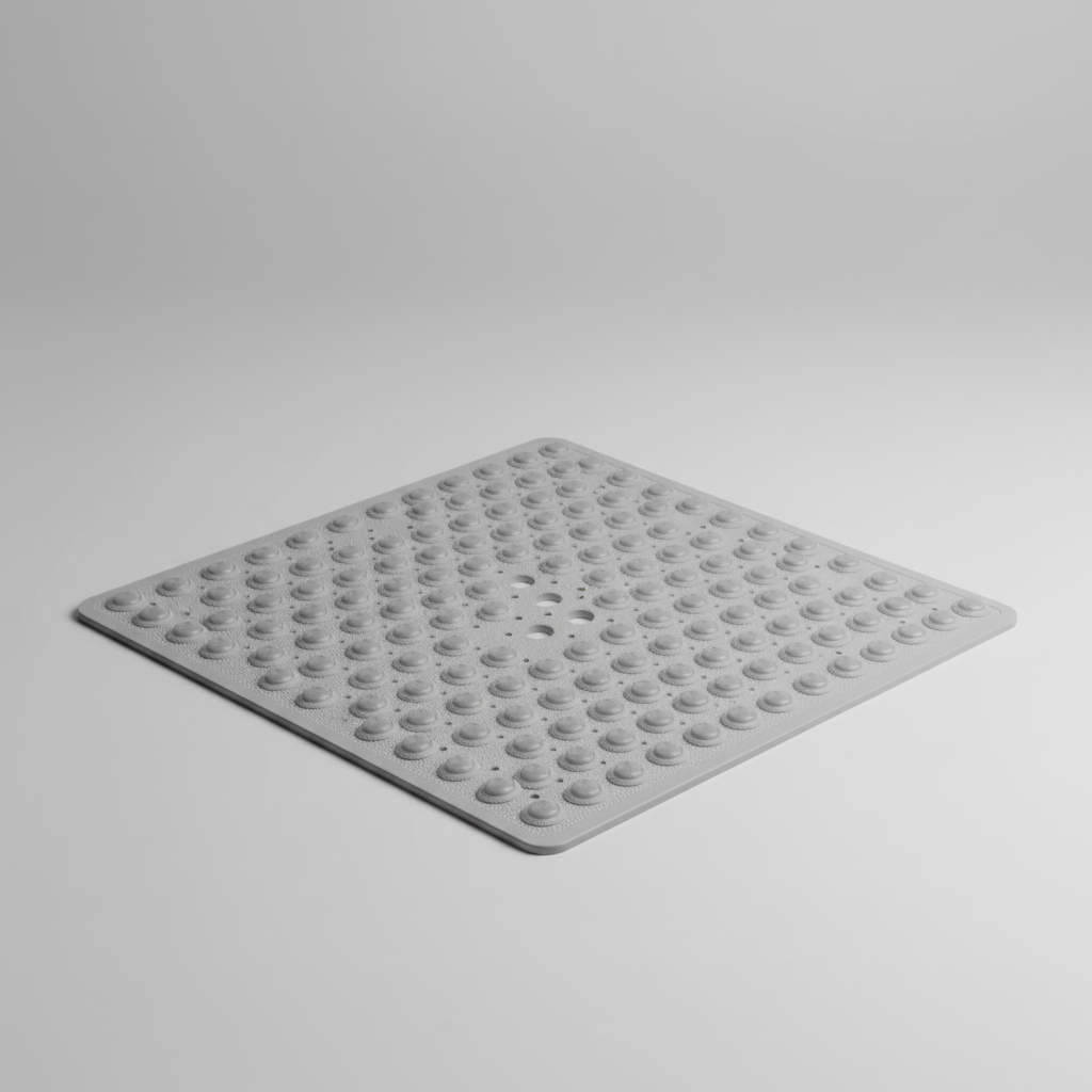 Square PVC Shower Mat - GripSquare