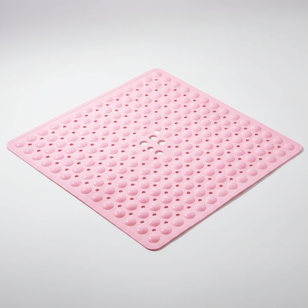 Square PVC Shower Mat - GripSquare