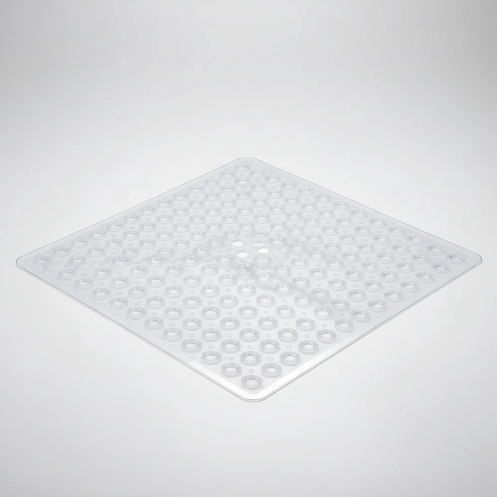 Square PVC Shower Mat - GripSquare