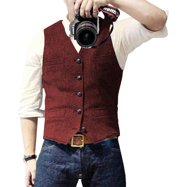 Stylish Denim Vest for Men - Mason