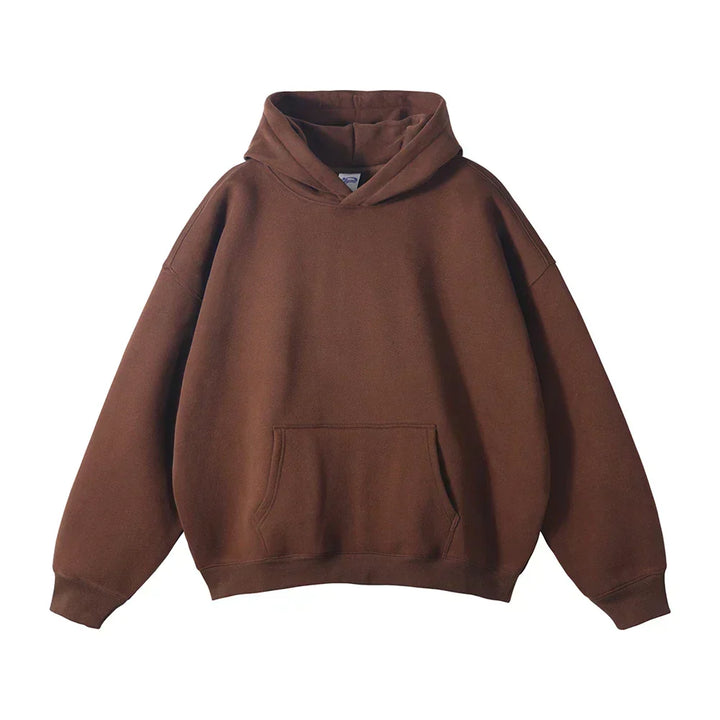 Men's Relaxed Hoodie with Kangaroo Pocket