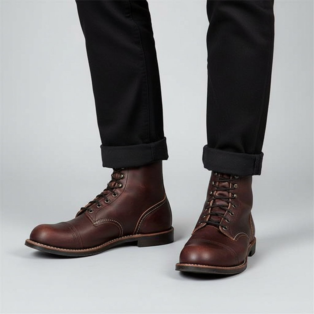 Men's Retro Leather Boots – Leonard