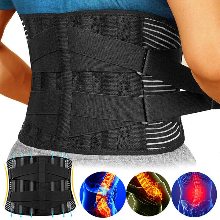 Lumbar Support Belt | 360° Back Stabilization