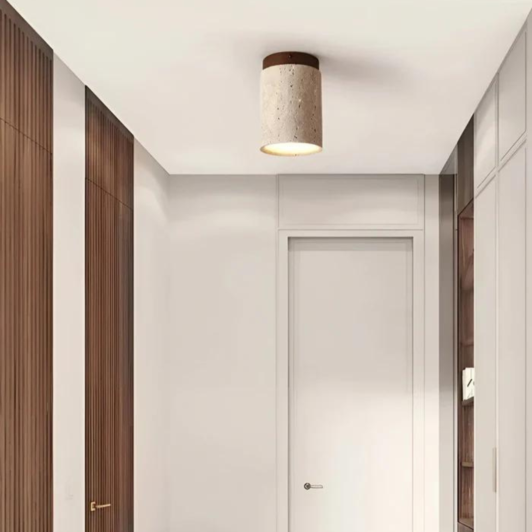 Round Flush-Mount Ceiling Light - CalmiLight