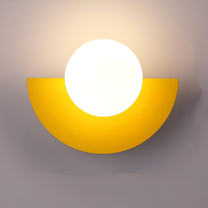 Nordic Semi-Circular Wall Lamp