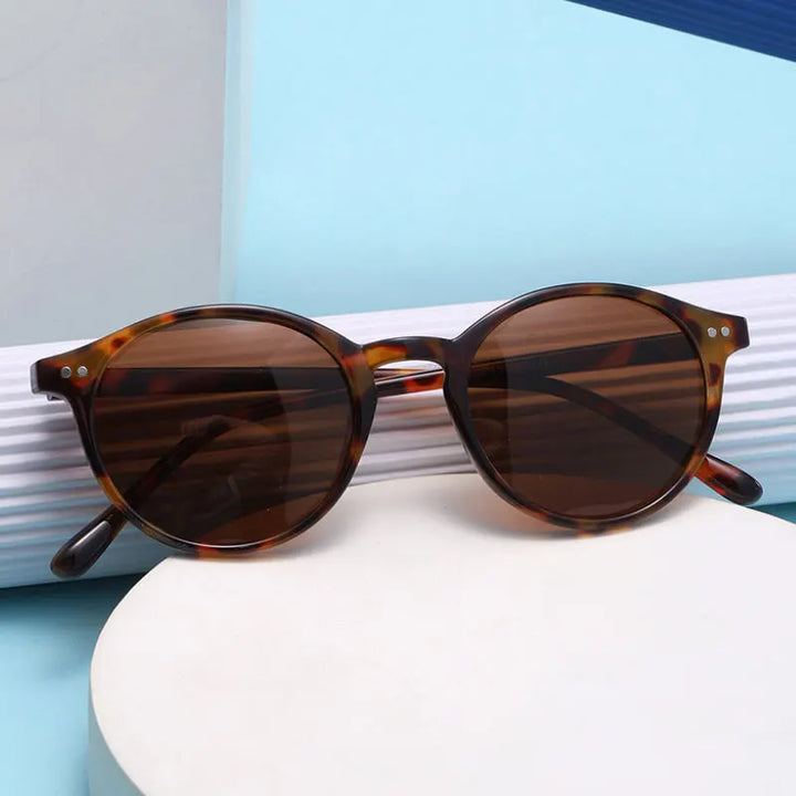 Retro Round Polarised Sunglasses - SunnyStyle