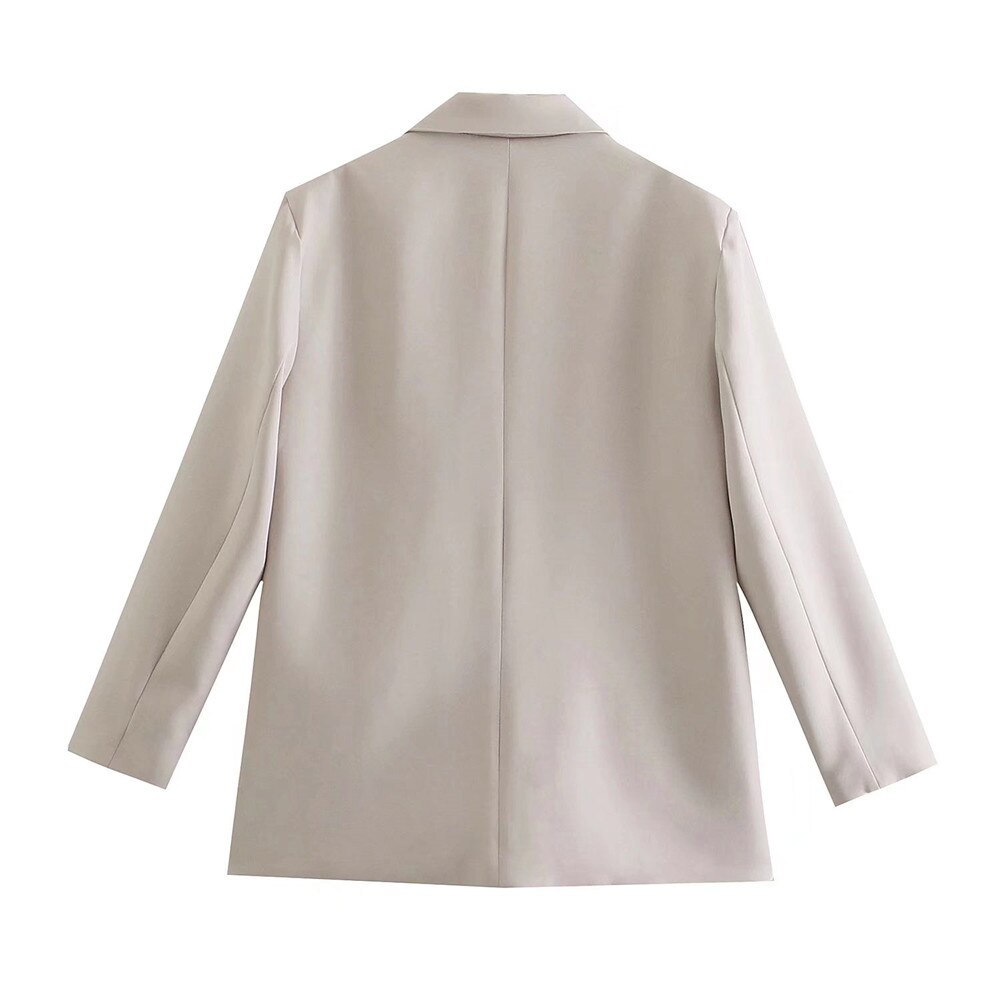 Elegant Double-Breasted Blazer for Women