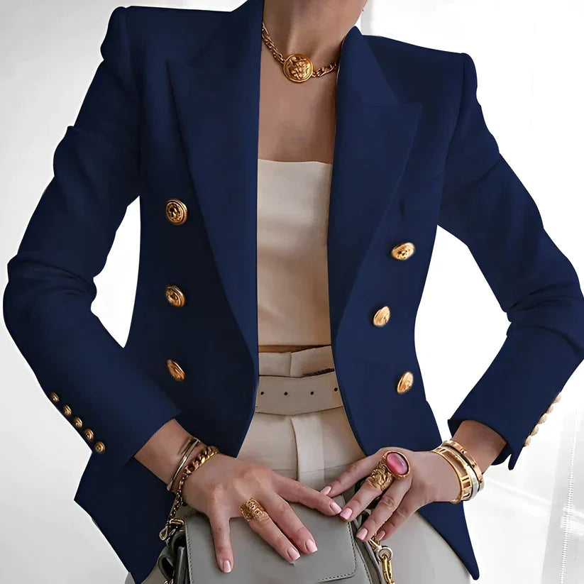 Old School-Inspired Women’s Blazer Classic Tailoring with a Contemporary Twist