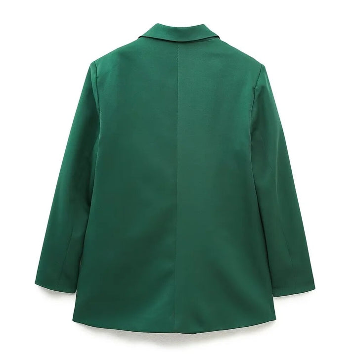 Elegant Double-Breasted Blazer for Women